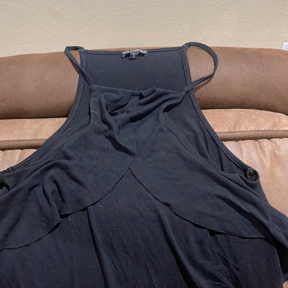 Black cotton blouse